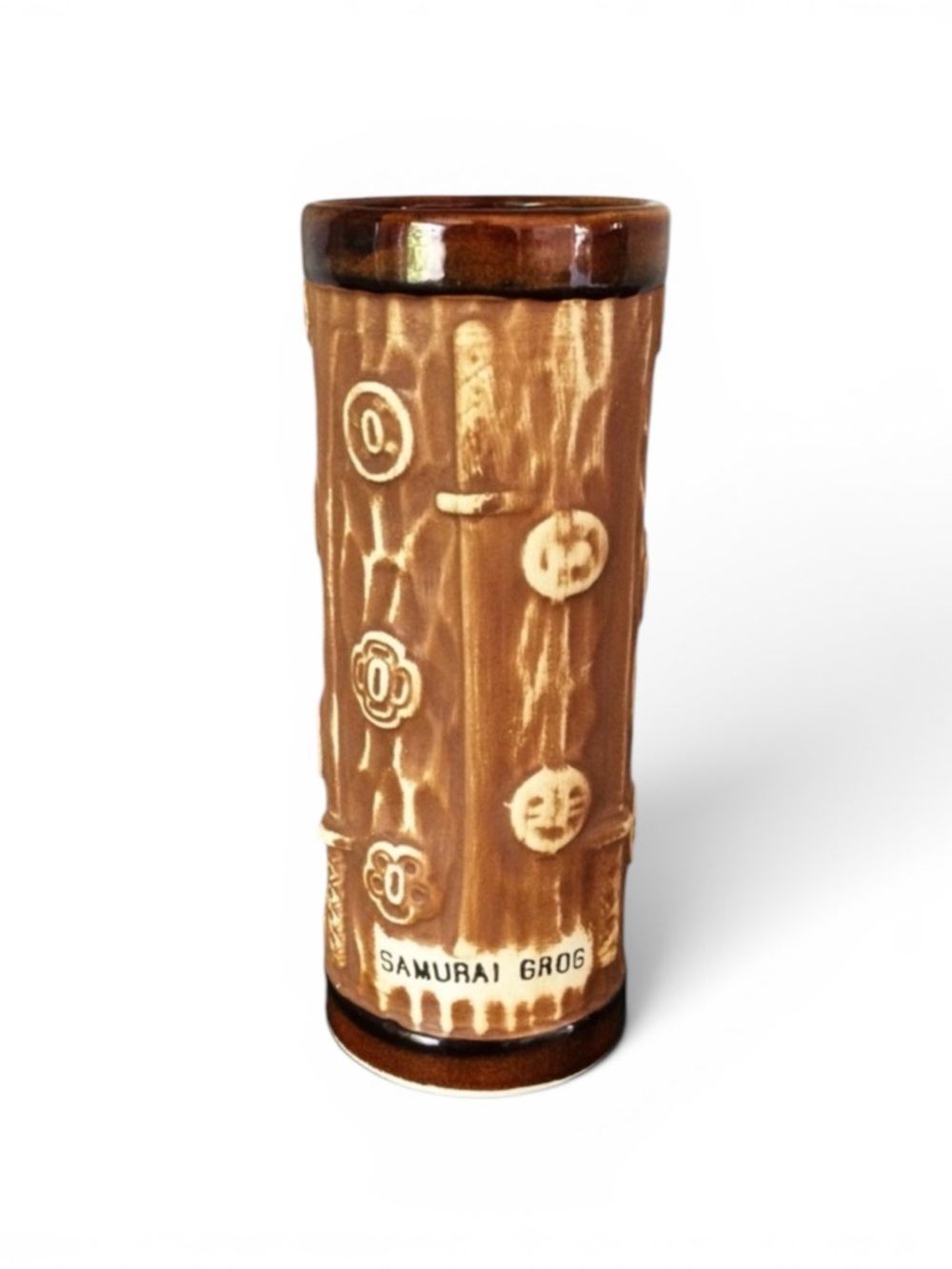 Vintage SAMURAI GROG Tiki Mug • 1960s–70s Japanese Barware - Picture 6 of 11